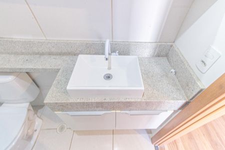 Banheiro de apartamento para alugar com 1 quarto, 25m² em Belenzinho, São Paulo