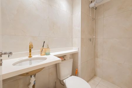Banheiro de apartamento à venda com 2 quartos, 37m² em Mooca, São Paulo