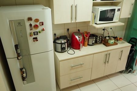 Cozinha de apartamento à venda com 2 quartos, 55m² em Chácara Califórnia, São Paulo