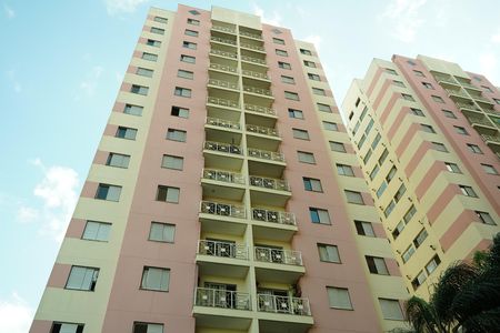 Fachada do bloco de apartamento à venda com 2 quartos, 55m² em Chácara Califórnia, São Paulo
