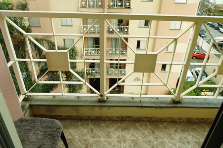 Varanda da Sala de apartamento à venda com 2 quartos, 55m² em Chácara Califórnia, São Paulo