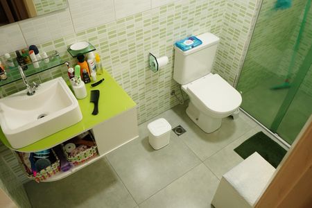 Banheiro de apartamento à venda com 2 quartos, 55m² em Chácara Califórnia, São Paulo