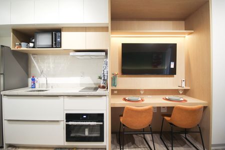 Studio à venda com 24m², 1 quarto e sem vaga Studio à venda com 24m², 1 quarto e sem vagaCozinha