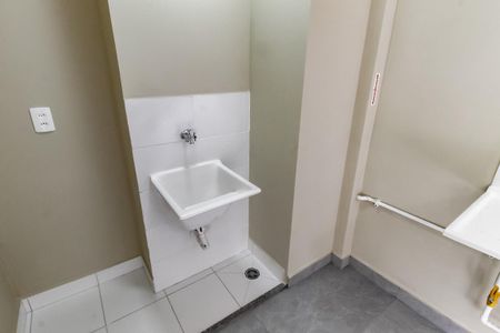 Apartamento para alugar com 36m², 2 quartos e sem vaga Apartamento para alugar com 36m², 2 quartos e sem vagaDetalhe da area de serviço