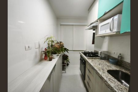Cozinha de apartamento à venda com 2 quartos, 55m² em Jardim Santo Ignacio, São Bernardo do Campo