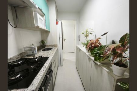 Cozinha de apartamento à venda com 2 quartos, 55m² em Jardim Santo Ignacio, São Bernardo do Campo