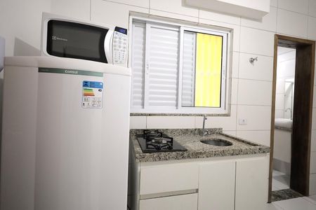 Apartamento para alugar com 15m², 1 quarto e sem vaga Apartamento para alugar com 15m², 1 quarto e sem vagaCozinha, Sala e Quarto