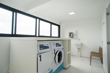 Studio para alugar com 31m², 1 quarto e sem vaga Studio para alugar com 31m², 1 quarto e sem vagaLavanderia