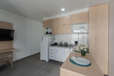 Studio para alugar com 31m², 1 quarto e sem vaga Studio para alugar com 31m², 1 quarto e sem vagaCozinha