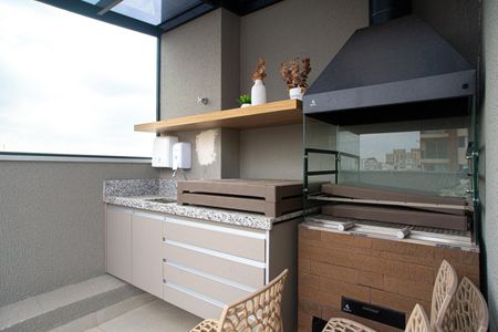 Studio para alugar com 31m², 1 quarto e sem vaga Studio para alugar com 31m², 1 quarto e sem vagaÁrea comum - Churrasqueira