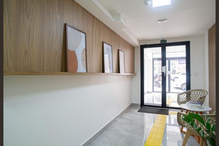 Studio para alugar com 31m², 1 quarto e sem vaga Studio para alugar com 31m², 1 quarto e sem vagaHall de entrada