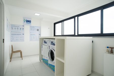Studio para alugar com 31m², 1 quarto e sem vaga Studio para alugar com 31m², 1 quarto e sem vagaLavanderia