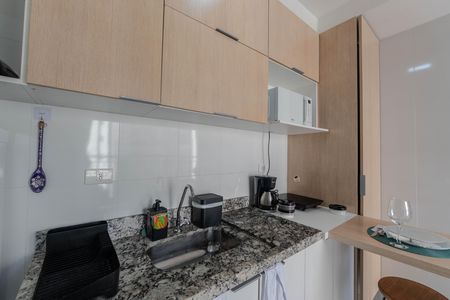 Studio para alugar com 31m², 1 quarto e sem vaga Studio para alugar com 31m², 1 quarto e sem vagaCozinha