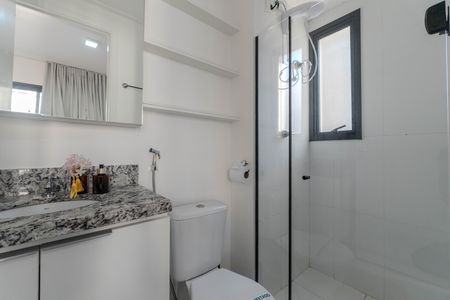 Studio para alugar com 31m², 1 quarto e sem vaga Studio para alugar com 31m², 1 quarto e sem vagaBanheiro
