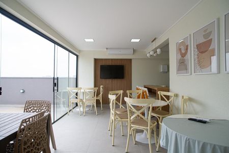 Studio para alugar com 31m², 1 quarto e sem vaga Studio para alugar com 31m², 1 quarto e sem vagaÁrea comum - Salão de festas