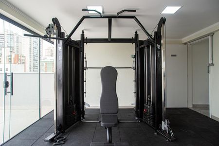 Studio para alugar com 31m², 1 quarto e sem vaga Studio para alugar com 31m², 1 quarto e sem vagaÁrea comum - Academia