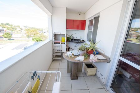 Varanda da Sala de apartamento para alugar com 2 quartos, 60m² em Parque Residencial Bom Conselho, Taubaté