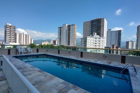 Área comum - Piscina de apartamento para alugar com 2 quartos, 62m² em Vila Caiçara, Praia Grande