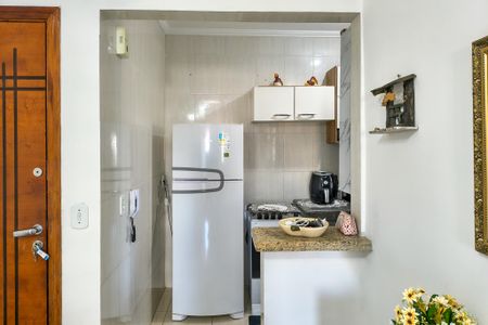 Cozinha  de apartamento para alugar com 2 quartos, 62m² em Vila Caiçara, Praia Grande
