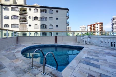 Área comum - Piscina de apartamento para alugar com 2 quartos, 62m² em Vila Caiçara, Praia Grande
