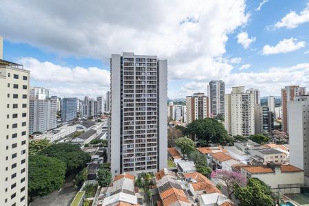 Varanda - Vista de apartamento para alugar com 1 quarto, 57m² em Pinheiros, São Paulo