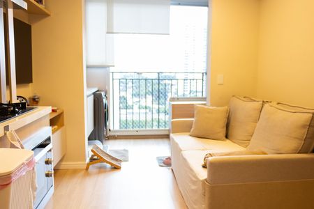 Sala de apartamento para alugar com 2 quartos, 37m² em Vila Cruzeiro, São Paulo