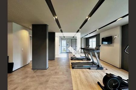 Apartamento para alugar com 37m², 2 quartos e sem vaga Apartamento para alugar com 37m², 2 quartos e sem vagaAcademia