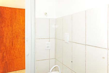 Casa para alugar com 32m², 1 quarto e sem vagaBanheiro da suíte
