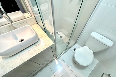 Banheiro  de apartamento para alugar com 2 quartos, 56m² em Chácara Cruzeiro do Sul, São Paulo