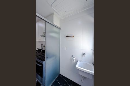 Área de Serviço de kitnet/studio para alugar com 1 quarto, 48m² em Aclimação, São Paulo