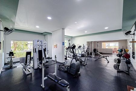 Área comum - Academia de kitnet/studio para alugar com 1 quarto, 48m² em Aclimação, São Paulo