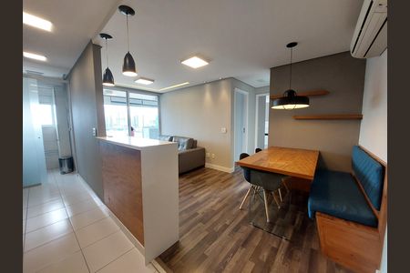 Sala de apartamento à venda com 2 quartos, 67m² em Brooklin, São Paulo