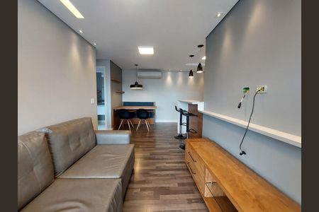 Sala de apartamento à venda com 2 quartos, 67m² em Brooklin, São Paulo