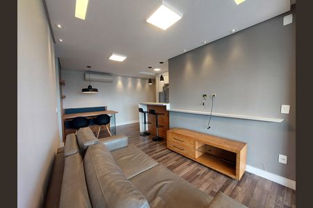 Sala de apartamento à venda com 2 quartos, 67m² em Brooklin, São Paulo