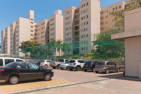 Fachada do bloco de apartamento à venda com 3 quartos, 68m² em Loteamento Parque São Martinho, Campinas