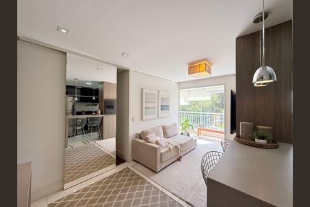 Sala  de apartamento à venda com 2 quartos, 77m² em Jardim Dom Bosco, São Paulo