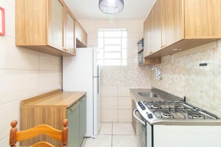 Cozinha de apartamento para alugar com 1 quarto, 30m² em Centro Histórico, Porto Alegre