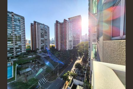 Vista da Suíte 1 de apartamento para alugar com 2 quartos, 74m² em Santo Amaro, São Paulo