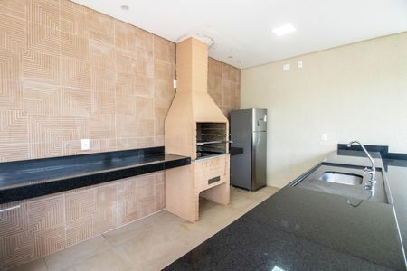 Área comum - Churrasqueira de apartamento para alugar com 2 quartos, 49m² em Humaitá, Porto Alegre