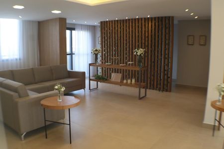 Apartamento para alugar com 48m², 2 quartos e 1 vaga Apartamento para alugar com 48m², 2 quartos e 1 vagaÁrea comum - Salão de festas
