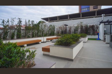 Área comum de kitnet/studio para alugar com 1 quarto, 37m² em Jardim do Salso, Porto Alegre
