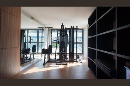 Studio para alugar com 37m², 1 quarto e 1 vaga Studio para alugar com 37m², 1 quarto e 1 vagaÁrea comum - Academia