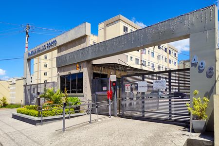 Fachada do condomínio de apartamento para alugar com 2 quartos, 42m² em Vila Lage, São Gonçalo
