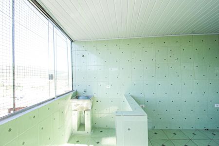 Cozinha de casa para alugar com 1 quarto, 50m² em Jardim Jaragua, São Paulo