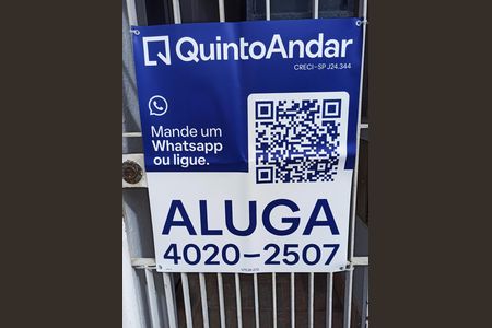 Placa instalada em 13/07, cód. UYLW-272 de casa para alugar com 2 quartos, 75m² em Vila Zat, São Paulo