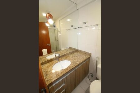 Banheiro da Suíte de apartamento para alugar com 2 quartos, 63m² em Vila Ema, São José dos Campos