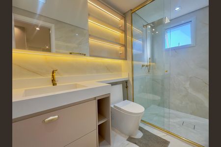 Apartamento à venda com 110m², 3 quartos e 2 vagas Apartamento à venda com 110m², 3 quartos e 2 vagasBanheiro da Suíte 3