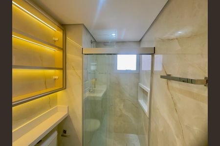 Banheiro da Suíte 3 de apartamento à venda com 3 quartos, 110m² em Vila Leonor, Guarulhos