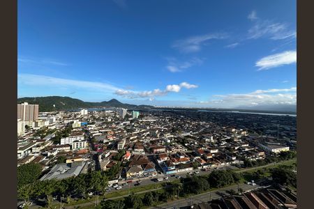 Vista da Sacada de apartamento para alugar com 2 quartos, 46m² em Parque Sao Vicente, São Vicente
