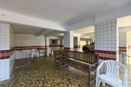 Hall de entrada de apartamento para alugar com 2 quartos, 60m² em Nova Mirim, Praia Grande